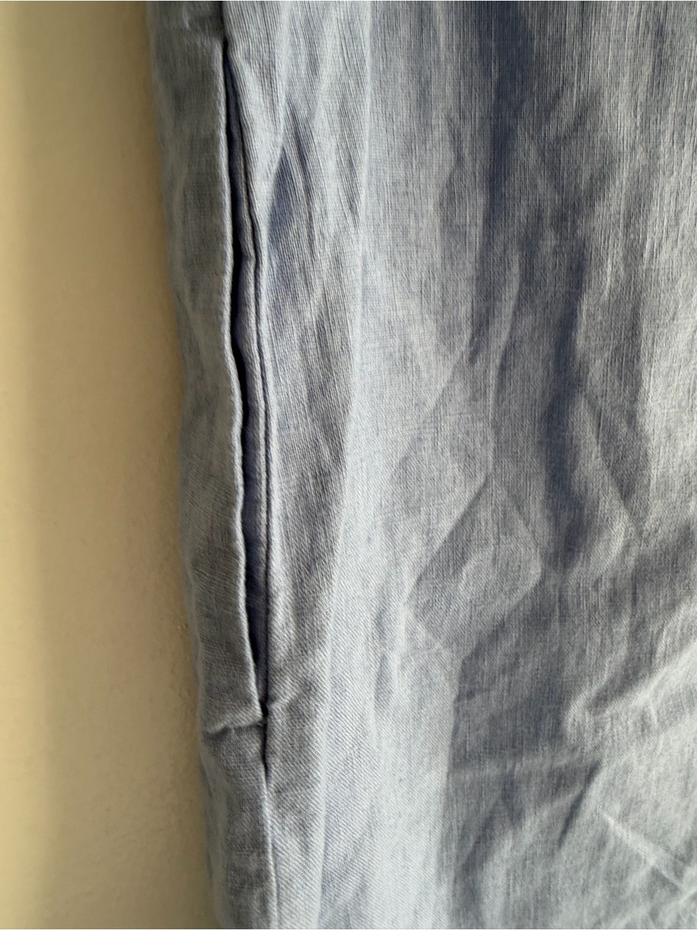 Abercrombie & Fitch Blue Linen-Blend T-Shirt Mini Dress Small 8387 - Picture 7 of 9